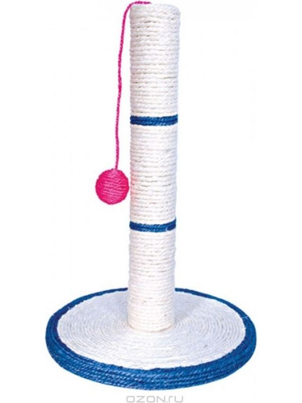 Triol Scratching post on a stand with a scratching post ball beige